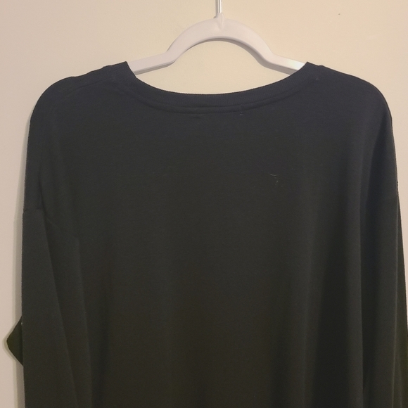 C&C California | Women's Chic Black Naughty-ish Graphic Sweatshirt (Size Large) - Picture 8 of 11